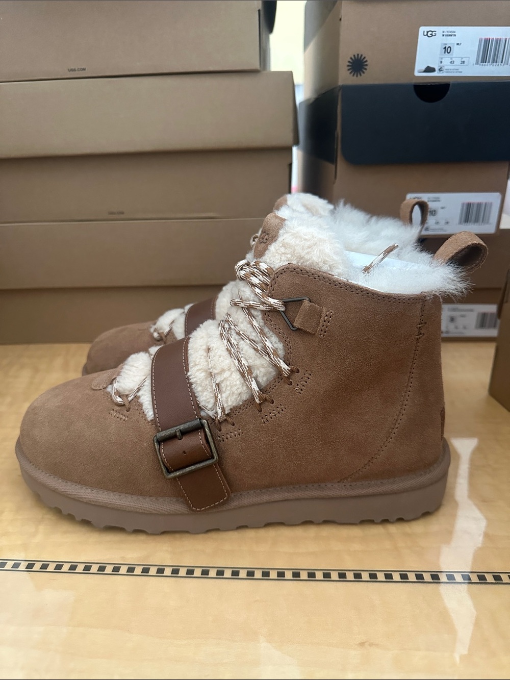 UGG Women’s Dune Mini Shearlings Boot.